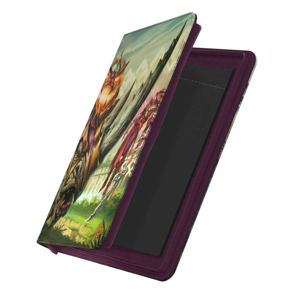 Ultimate Guard Zipfolio 18-Pocket Xenoskin (360 double-sleeved cards) Magic: The Gathering "Tarkir: Dragonstorm" - Skirmish Rhino